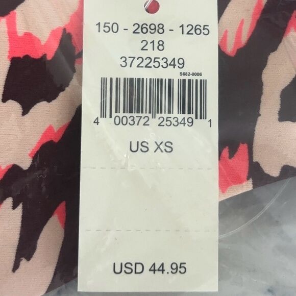 NWT Aerie Goals Plunge Sports Bra Maplewood Womens Size Large Womens Size XS - Picture 9 of 10